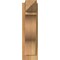 Ekena Millwork Funston Arts & Crafts Rough Sawn Outlooker, Western Red Cedar, 6"W x 14"D x 22"H OUT06X14X22FST03RWR - alternate 2